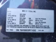 ✅ 2023 Tesla Model Y Long Range • VIN: 7SAYGDEE3PF714262 • Lot: 71861085. Listed on Copart with 13,670 mi. Free auction sales archive from the USA and detailed vehicle history report at DreamBid. Image 13.