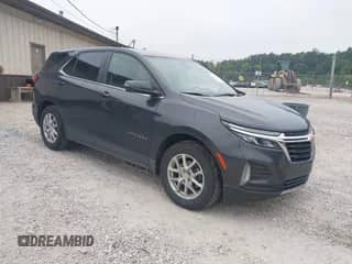 2023 Chevrolet Equinox LT with VIN 3GNAXKEG3PS176942, listed as a IAAI auction lot 43045968 with 111,365 mi miles and . Bid and sale history available at DreamBid. Image 1.