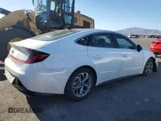 2020 Hyundai Sonata SEL z VIN 5NPEF4JA2LH002844, wystawiony jako Copart lot #89724535 z przebiegiem 91 921 mil mil oraz Szkoda całkowita • Salvage title. Historia ofert i sprzedaży dostępna na DreamBid. Obrazek 3.