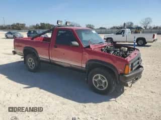 1989 Dodge Dakota с VIN 1B7GG66X6KS127702, выставлен на аукционе Copart как лот 43276685 с пробегом 121 862 миль миль и Чистый • Clean title. История ставок и продаж доступна на DreamBid. Изображение 4.