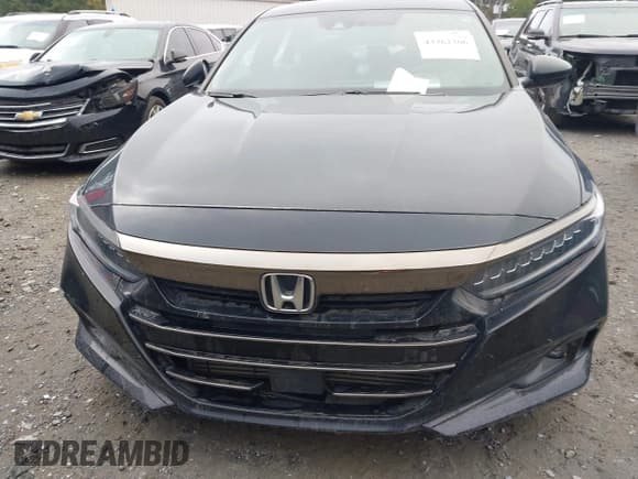 ✅ 2022 Honda Accord Sport • VIN: 1HGCV1F36NA021797 • Lot: 43362306. Listed on IAAI with 44,153 mi. Free auction sales archive from the USA and detailed vehicle history report at DreamBid. Image 11.