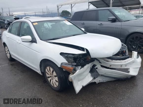 ✅ 2011 Honda Accord LX • VIN: 1HGCP2F38BA123128 • Lot: 43714459. Listed on IAAI with 134,399 mi. Free auction sales archive from the USA and detailed vehicle history report at DreamBid. Image 1.