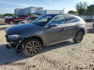 ✅ 2024 Audi SQ5 Sportback Premium Plus • VIN: WA124AFY4R2087798 • Lot: 70765965. Listed on Copart with 17,905 mi. Free auction sales archive from the USA and detailed vehicle history report at DreamBid. Image 1.