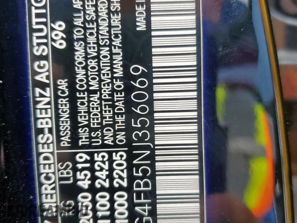 ✅ 2022 Mercedes-Benz A 220 • VIN: W1K3G4FB5NJ356069 • Lot: 59793805. Listed on Copart with 26,067 mi. Free auction sales archive from the USA and detailed vehicle history report at DreamBid. Image 12.