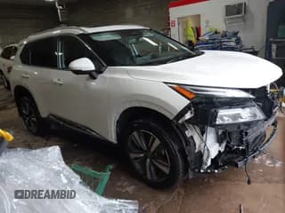 ✅ 2023 Nissan Rogue Platinum • VIN: JN8BT3DD0PW314242 • Lot: 42322696. Listed on IAAI with 30,412 mi. Free auction sales archive from the USA and detailed vehicle history report at DreamBid. Image 1.