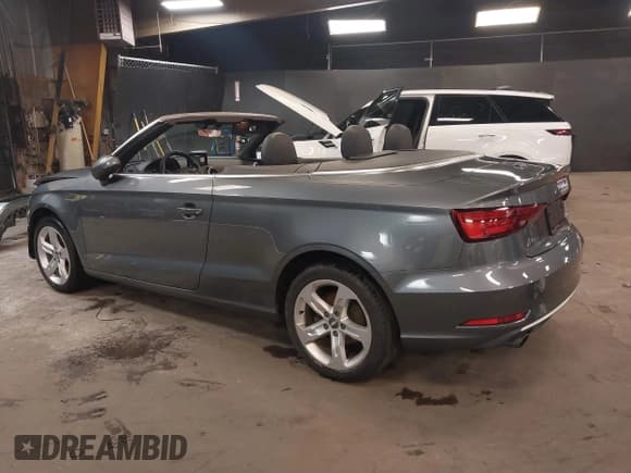 ✅ 2017 Audi A3 Cabriolet Premium • VIN: WAU78LFF8H1019788 • Lot: 41887525. Listed on IAAI with 86,811 mi. Free auction sales archive from the USA and detailed vehicle history report at DreamBid. Image 3.