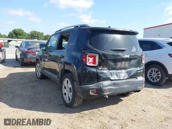 ✅ 2016 Jeep Renegade Limited • VIN: ZACCJADT7GPE30360 • Lot: 42012541. Listed on IAAI with 81,409 mi. Free auction sales archive from the USA and detailed vehicle history report at DreamBid. Image 3.