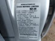 ✅ 1999 Isuzu Rodeo S • VIN: 4S2CM58W9X4354789 • Lot: 42444956. Listed on IAAI with Not provided. Free auction sales archive from the USA and detailed vehicle history report at DreamBid. Image 9.