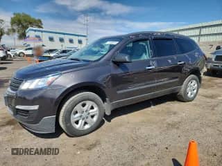2017 Chevrolet Traverse LS with VIN 1GNKVFED1HJ306534, listed as a Copart auction lot 71038035 with Not provided miles and Salvage title. Bid and sale history available at DreamBid. Image 1.