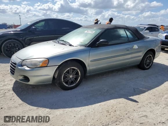 ✅ 2005 Chrysler Sebring • VIN: 1C3EL45R35N625521 • Lot: 78473704. Listed on Copart with Not provided. Free auction sales archive from the USA and detailed vehicle history report at DreamBid. Image 1.