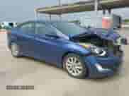 2016 Hyundai Elantra SE with VIN 5NPDH4AE8GH751615, listed as a Copart auction lot 82049895 with 94,693 mi miles and Salvage title. Bid and sale history available at DreamBid. Image 4.