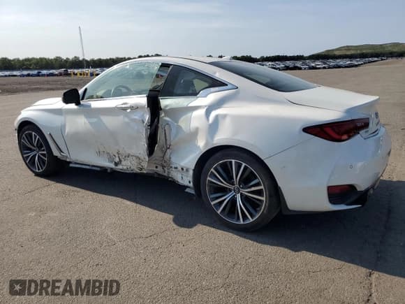 ✅ 2021 Infiniti Q60 Luxe • VIN: JN1EV7KL3MM470046 • Лот: 66164425. Опубликован ранее на Copart с пробегом 36 378 миль. Бесплатный доступ к архиву аукционных продаж из США и подробный отчёт об истории автомобиля на DreamBid. Изображение 2.