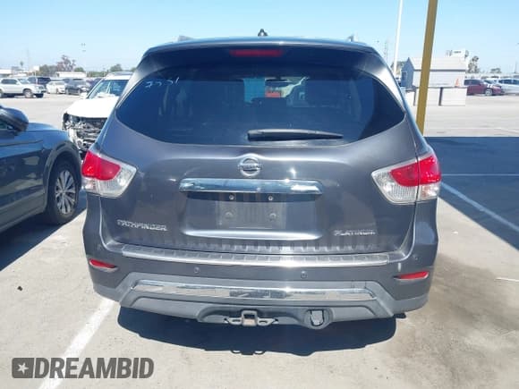 ✅ 2014 Nissan Pathfinder SL • VIN: 5N1AR2MNXEC605981 • Lot: 42644465. Listed on IAAI with 128,615 mi. Free auction sales archive from the USA and detailed vehicle history report at DreamBid. Image 17.