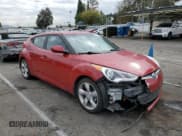 ✅ 2013 Hyundai Veloster w/Gray Int • VIN: KMHTC6ADXDU086355 • Lot: 82063834. Wystawiony na Copart z przebiegiem 95 903 mil. Bezpłatny archiwum sprzedaży aukcyjnych z USA i szczegółowy raport historii pojazdu na DreamBid. Zdjęcie 4.