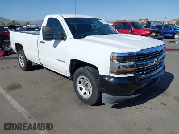 ✅ 2016 Chevrolet Silverado 1500 Work Truck • VIN: 1GCNCNEH1GZ104737 • Лот: 42697032. Опубликован ранее на IAAI с пробегом 201 577 миль. Бесплатный доступ к архиву аукционных продаж из США и подробный отчёт об истории автомобиля на DreamBid. Изображение 1.