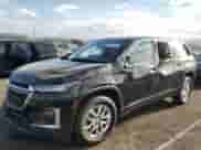 2022 Chevrolet Traverse LS z VIN 1GNERLKW2NJ130336, wystawiony jako Copart lot #69991994 z przebiegiem 51 202 mil mil oraz Szkoda całkowita • Salvage title. Historia ofert i sprzedaży dostępna na DreamBid. Obrazek 1.