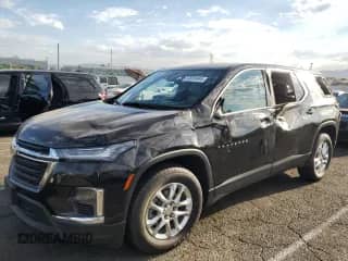 2022 Chevrolet Traverse LS с VIN 1GNERLKW2NJ130336, выставлен на аукционе Copart как лот 69991994 с пробегом 51 202 миль миль и Списание • Salvage title. История ставок и продаж доступна на DreamBid. Изображение 1.