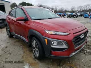 2020 Hyundai Kona Ultimate with VIN KM8K53A50LU543587, listed as a Copart auction lot 71175042 with 12,783 mi miles and . Bid and sale history available at DreamBid. Image 4.