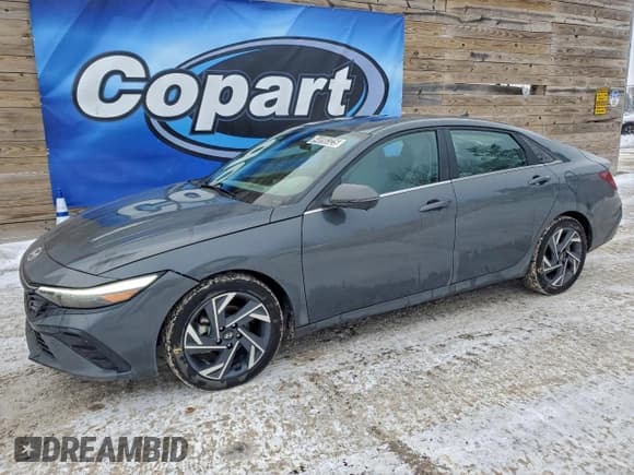 ✅ 2024 Hyundai Elantra Limited • VIN: KMHLP4DG5RU836055 • Lot: 94890325. Listed on Copart with 41,574 mi. Free auction sales archive from the USA and detailed vehicle history report at DreamBid. Image 1.