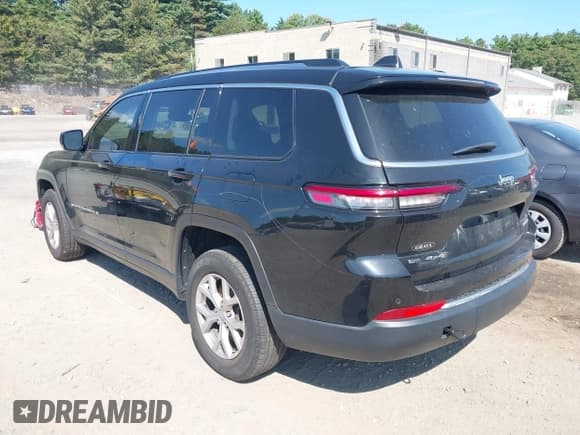 ✅ 2021 Jeep Grand Cherokee Limited • VIN: 1C4RJKBG6M8124940 • Lot: 43170771. Listed on IAAI with 61,928 mi. Free auction sales archive from the USA and detailed vehicle history report at DreamBid. Image 3.