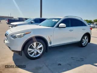 ✅ 2015 Infiniti QX70 • VIN: JN8CS1MW3FM483842 • Лот: 71635275. Опубликован ранее на Copart с пробегом 177 801 миль. Бесплатный доступ к архиву аукционных продаж из США и подробный отчёт об истории автомобиля на DreamBid. Изображение 1.