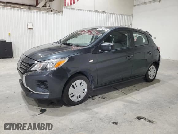 ✅ 2024 Mitsubishi Mirage ES • VIN: ML32AUHJ0RH033608 • Lot: 93326545. Listed on Copart with 21,036 mi. Free auction sales archive from the USA and detailed vehicle history report at DreamBid. Image 1.