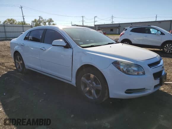 2012 Chevrolet Malibu 1LT with VIN 1G1ZC5E03CF210915, listed as a Copart auction lot 85529255 with 120,761 mi miles and Salvage title. Bid and sale history available at DreamBid. Image 4.