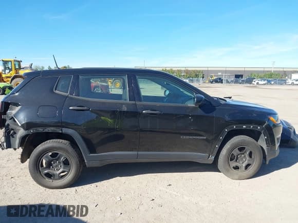 ✅ 2018 Jeep Compass Sport • VIN: 3C4NJDAB7JT339174 • Lot: 43333794. Listed on IAAI with 154,968 mi. Free auction sales archive from the USA and detailed vehicle history report at DreamBid. Image 14.
