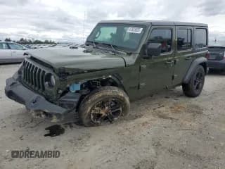 ✅ 2023 Jeep Wrangler Sport Altitude • VIN: 1C4HJXDG5PW648280 • Lot: 47833835. Listed on Copart with 27,764 mi. Free auction sales archive from the USA and detailed vehicle history report at DreamBid. Image 1.