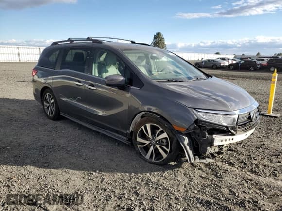 ✅ 2024 Honda Odyssey Touring • VIN: 5FNRL6H85RB018455 • Lot: 86835955. Listed on Copart with 52,165 mi. Free auction sales archive from the USA and detailed vehicle history report at DreamBid. Image 4.