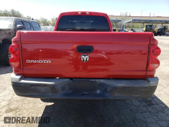 2007 Dodge Dakota ST with VIN 1D7HE22K77S103550, listed as a Copart auction lot 55873044 with 70,887 mi miles and Clean title. Bid and sale history available at DreamBid. Image 6.
