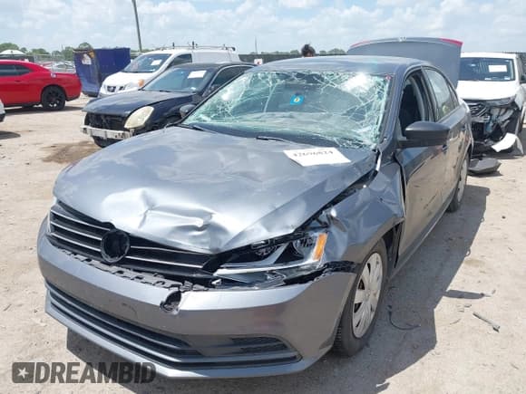 ✅ 2015 Volkswagen Jetta S • VIN: 3VW2K7AJ6FM427091 • Lot: 42696824. Listed on IAAI with 119,056 mi. Free auction sales archive from the USA and detailed vehicle history report at DreamBid. Image 2.