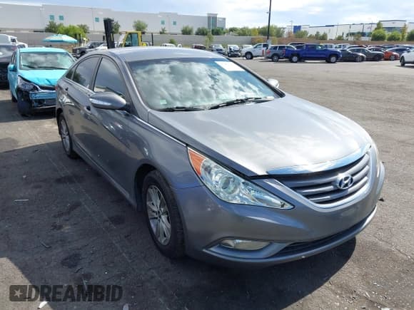 ✅ 2014 Hyundai Sonata GLS • VIN: 5NPEB4AC0EH863858 • Lot: 43487125. Listed on IAAI with Not provided. Free auction sales archive from the USA and detailed vehicle history report at DreamBid. Image 1.