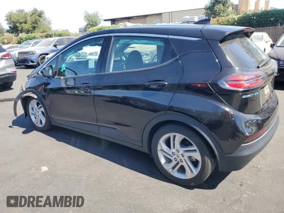 ✅ 2022 Chevrolet Bolt EV 1LT • VIN: 1G1FW6S05N4127795 • Lot: 67934725. Listed on Copart with 46,394 mi. Free auction sales archive from the USA and detailed vehicle history report at DreamBid. Image 2.