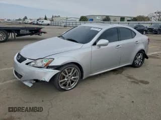 ✅ 2008 Lexus IS 350 • VIN: JTHBE262985019237 • Lot: 92536735. Listed on Copart with 49,447 mi. Free auction sales archive from the USA and detailed vehicle history report at DreamBid. Image 1.