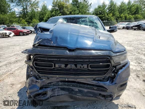 2024 Ram 1500 Limited with VIN 1C6SRFHT2RN104612, listed as a Copart auction lot 61955495 with Not provided miles and Salvage title. Bid and sale history available at DreamBid. Image 5.