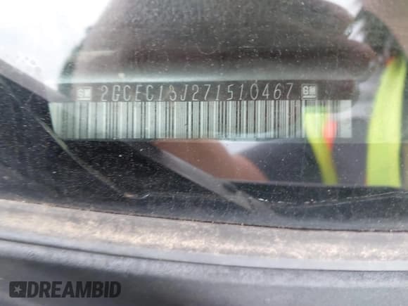 ✅ 2007 Chevrolet Silverado 1500 1LT • VIN: 2GCEC13J271510467 • Lot: 42184998. Wystawiony na IAAI z przebiegiem 258 558 mil. Bezpłatny archiwum sprzedaży aukcyjnych z USA i szczegółowy raport historii pojazdu na DreamBid. Zdjęcie 9.