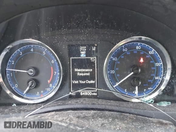 ✅ 2018 Toyota Corolla LE • VIN: 5YFBURHE9JP793405 • Lot: 43738299. Listed on IAAI with 64,800 mi. Free auction sales archive from the USA and detailed vehicle history report at DreamBid. Image 7.