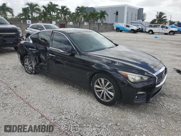 ✅ 2018 Infiniti Q50 Pure • VIN: JN1CV7AP4JM400188 • Lot: 60440005. Listed on Copart with 73,010 mi. Free auction sales archive from the USA and detailed vehicle history report at DreamBid. Image 4.