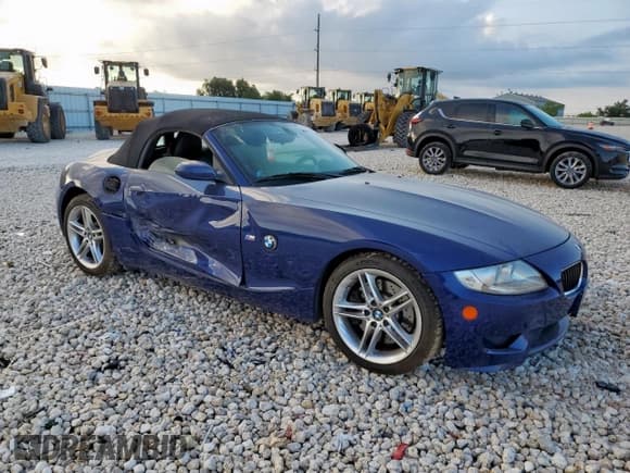✅ 2007 BMW Z4 M • VIN: 5UMBT93537LY53346 • Лот: 68105195. Опубликован ранее на Copart с пробегом 72 006 миль. Бесплатный доступ к архиву аукционных продаж из США и подробный отчёт об истории автомобиля на DreamBid. Изображение 4.