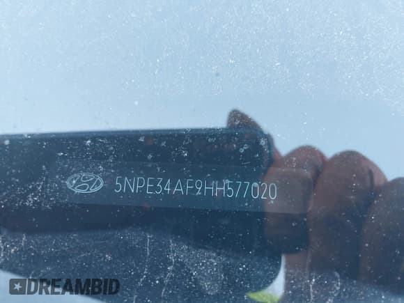 ✅ 2017 Hyundai Sonata Sport • VIN: 5NPE34AF9HH577020 • Lot: 43408537. Listed on IAAI with 174,024 mi. Free auction sales archive from the USA and detailed vehicle history report at DreamBid. Image 9.