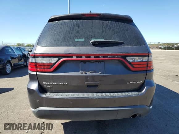 2016 Dodge Durango Limited z VIN 1C4RDJDG0GC308724, wystawiony jako Copart lot #82161005 z przebiegiem 103 547 mil mil oraz Szkoda całkowita • Salvage title. Historia ofert i sprzedaży dostępna na DreamBid. Obrazek 6.