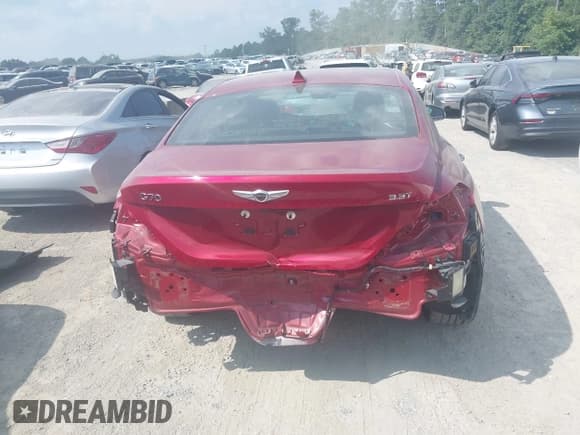 ✅ 2019 Genesis G70 Advanced • VIN: KMTG34LE7KU021963 • Lot: 43007771. Listed on IAAI with 60,473 mi. Free auction sales archive from the USA and detailed vehicle history report at DreamBid. Image 16.