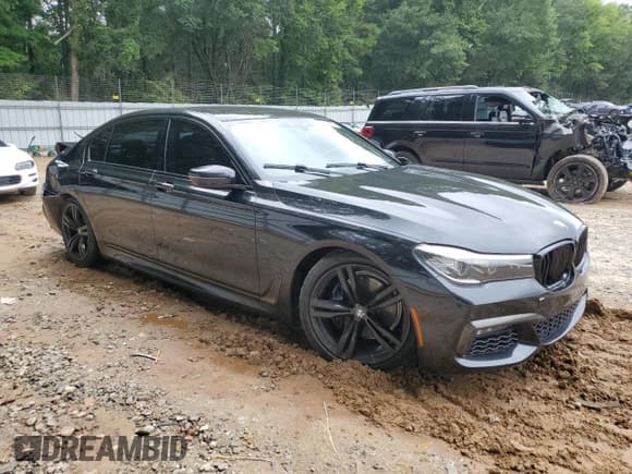 ✅ 2019 BMW 7 Series 740i • VIN: WBA7E2C5XKB217949 • Lot: 69953435. Listed on Copart with Not provided. Free auction sales archive from the USA and detailed vehicle history report at DreamBid. Image 4.