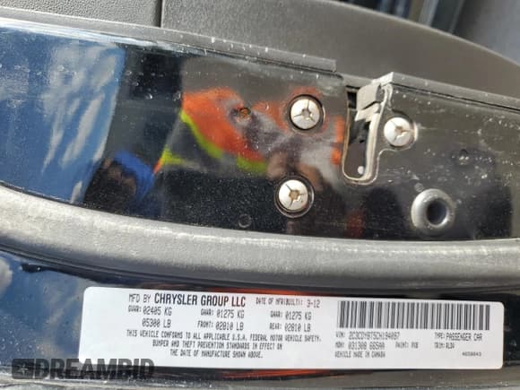 ✅ 2012 Dodge Challenger R/T • VIN: 2C3CDYBT5CH194097 • Lot: 71817214. Wystawiony na Copart z przebiegiem 126 945 mil. Bezpłatny archiwum sprzedaży aukcyjnych z USA i szczegółowy raport historii pojazdu na DreamBid. Zdjęcie 12.