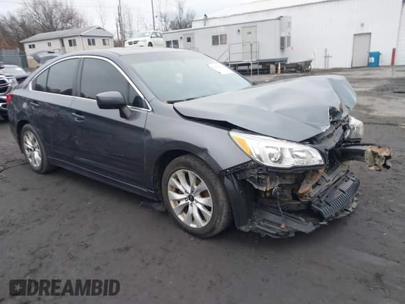 ✅ 2015 Subaru Legacy Premium • VIN: 4S3BNBD60F3071243 • Lot: 43672591. Listed on IAAI with 125,694 mi. Free auction sales archive from the USA and detailed vehicle history report at DreamBid. Image 1.