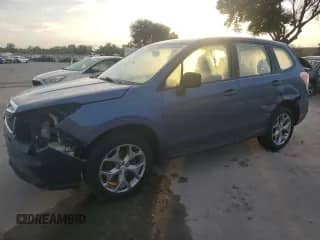 2014 Subaru Forester 2.5i z VIN JF2SJAAC7EH440621, wystawiony jako Copart lot #86054055 z przebiegiem 161 684 mil mil oraz Szkoda całkowita • Salvage title. Historia ofert i sprzedaży dostępna na DreamBid. Obrazek 1.