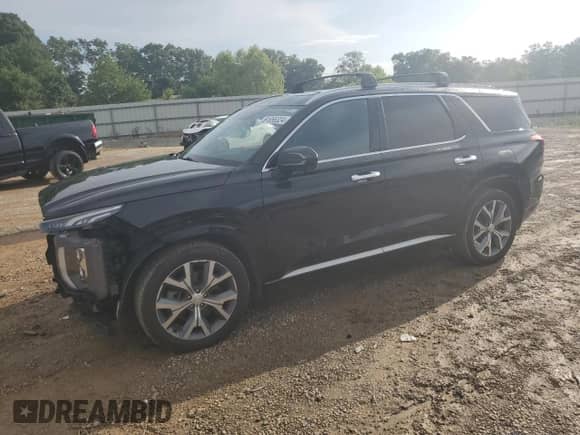 2021 Hyundai Palisade Limited z VIN KM8R5DHEXMU178816, wystawiony jako Copart lot #61856324 z przebiegiem 106 752 mil mil oraz Szkoda całkowita • Salvage title. Historia ofert i sprzedaży dostępna na DreamBid. Obrazek 1.