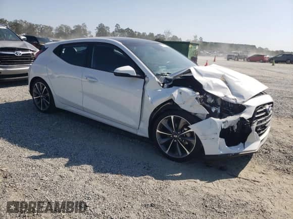 2019 Hyundai Veloster 2.0 z VIN KMHTG6AF4KU010987, wystawiony jako Copart lot #73416504 z przebiegiem 30 076 mil mil oraz Szkoda całkowita • Salvage title. Historia ofert i sprzedaży dostępna na DreamBid. Obrazek 4.