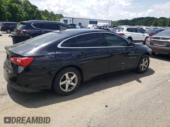 2017 Chevrolet Malibu LS с VIN 1G1ZB5ST9HF119771, выставлен на аукционе Copart как лот 61845295 с пробегом 156 812 миль миль и Списание • Salvage title. История ставок и продаж доступна на DreamBid. Изображение 3.